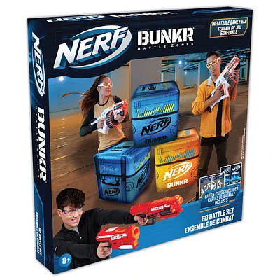 NERF BUNKR Go Battle Set