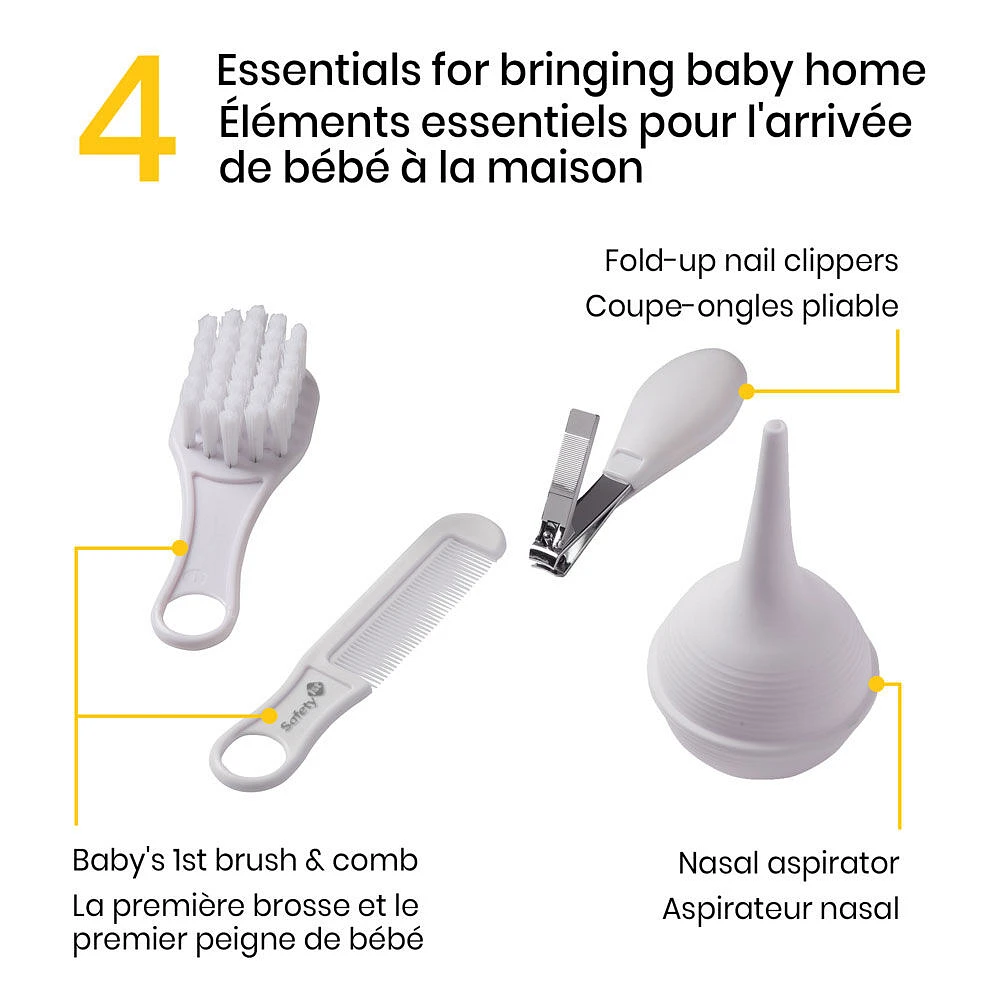 Les essentiels pour les soins de bébé de Safety 1st