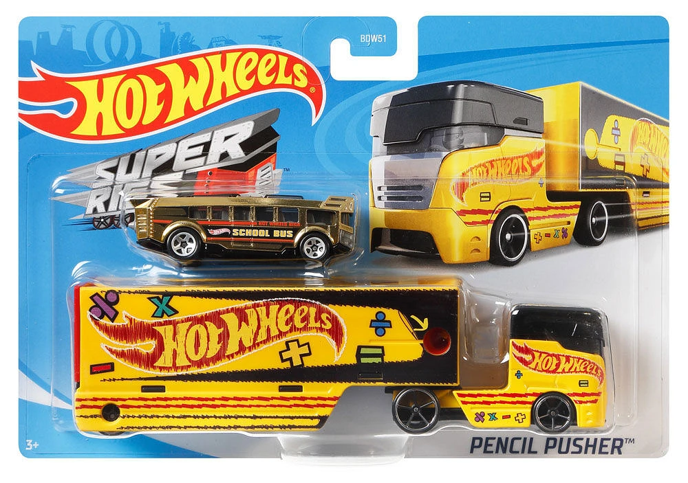 Hot Wheels - Super Rigs - Pencil Pusher