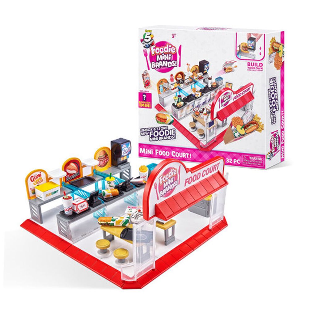 5 Surprise Toy Mini Brands Series1 Mini Toy Store with 5 Mystery Toy Mini  Brands Playset by ZURU 