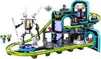 LEGO City Robot World Roller-Coaster Park Set, Building Toy with 8 Minifigures, Creative Gift for Kids, 60421