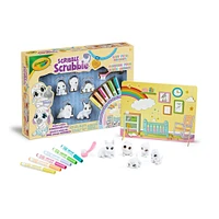 Crayola Scribble Scrubbie Baby Pets Nursery Play Set