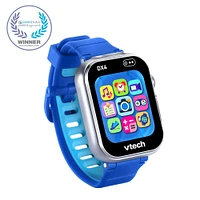 VTech KidiZoom Smartwatch DX4 avec deux appareils photo, effets photo et vidéo jumelage sécurisé des montres, jeux, résistant aux éclaboussures