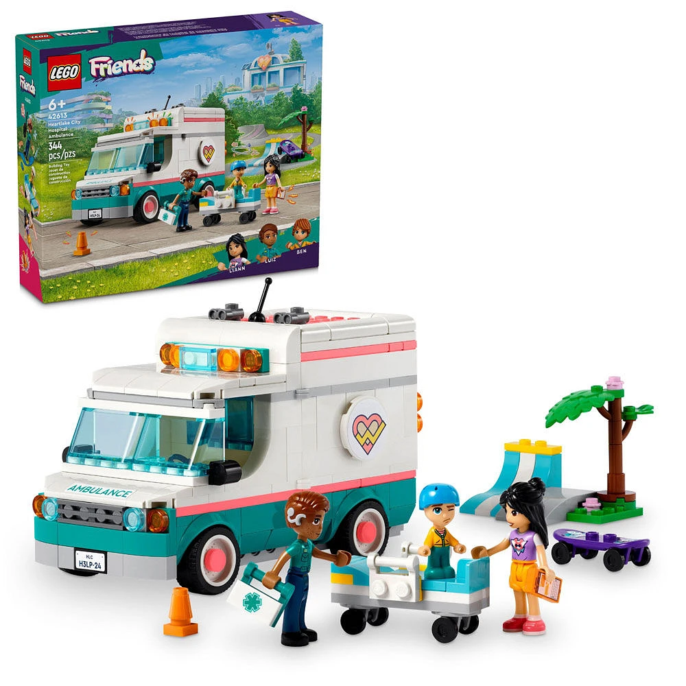 LEGO Friends L'ambulance de l'hôpital de Heartlake City 42613