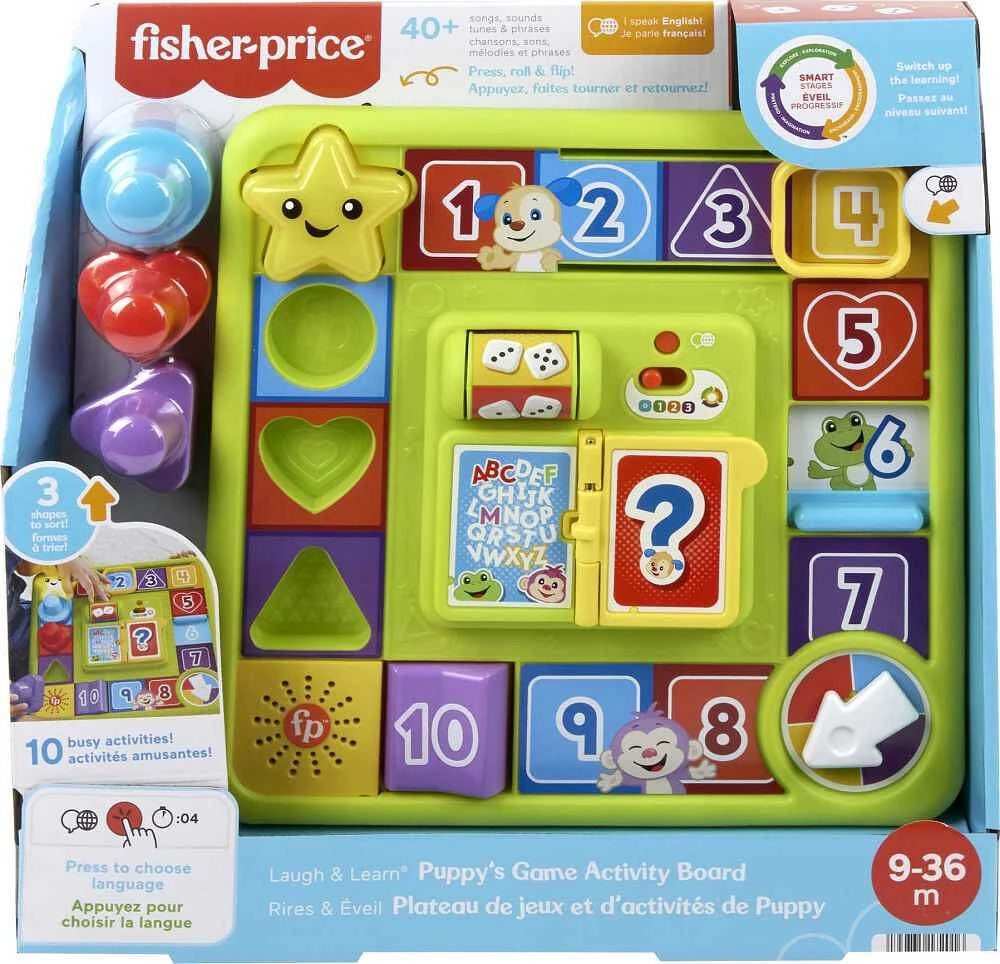 Fisher-Price -Rires et Éveil -Plateau de jeux et d'activités de Puppy