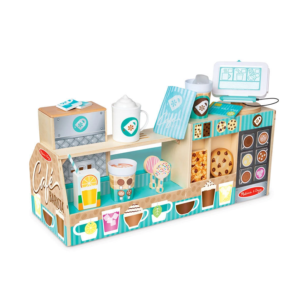 Melissa & Doug - Cafe Barista Cafétéria