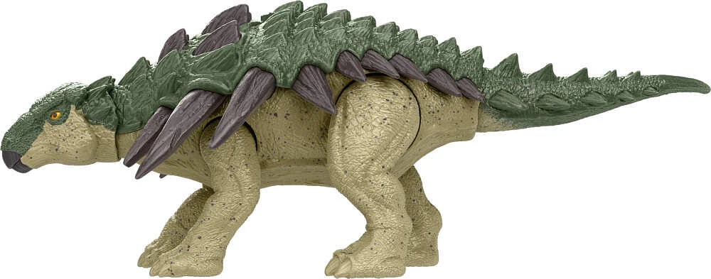 Coffret figurine de dinosaure Edmontonia Meute Enragée de JurassicWorld: Renaissance, jouet original, jeu numérique