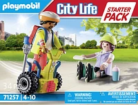 Playmobil - Starter Pack Secouriste avec gyropode