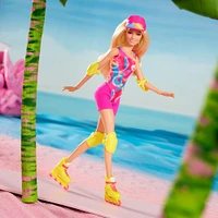 Barbie The Movie Collectible Doll, Margot Robbie as Barbie in Inline Skating Outfit