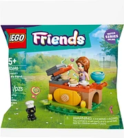 LEGO Friends Autumn's Waffle Stand - Includes Autumn Minidoll and Pluto the Cat - Travel Toy for Kids - 30696