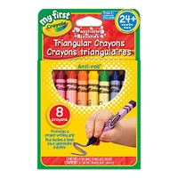 Crayola Washable Tripod Grip Crayons