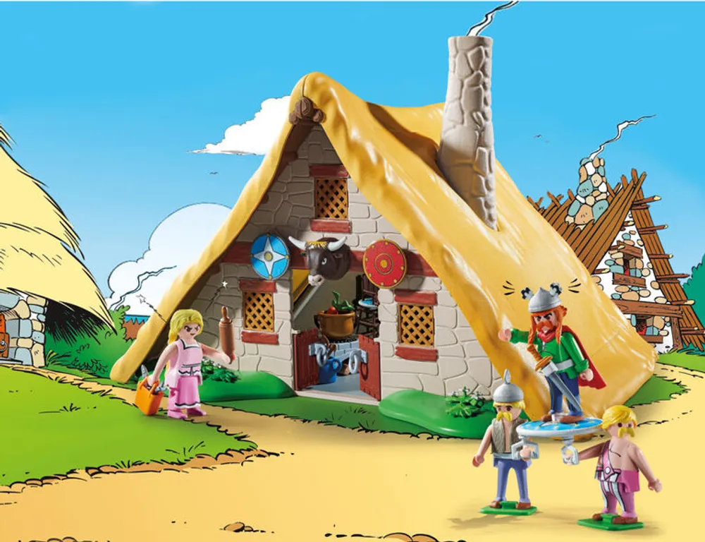 Playmobil Collection Asterix and Obelix, Edifis and Battle of The Palace  (71268)