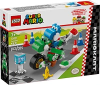 LEGO Super Mario: Mario Kart Yoshi Bike - Building Toy Set for Kids - Gift Idea for Birthdays - 72031