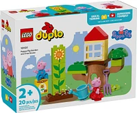 Jouet LEGO DUPLO Le jardin et la cabane dans l'arbre de Peppa Cochon 10431