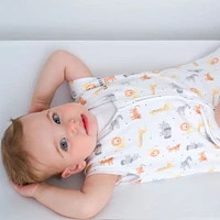 HALO SleepSack Wearable Blanket - Cotton - Jungle  Large 12-18 Months