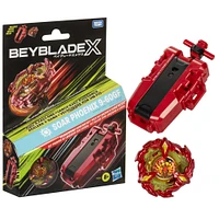 Beyblade X, pack Soar Phoenix 9-60GF avec lanceur à corde deluxe