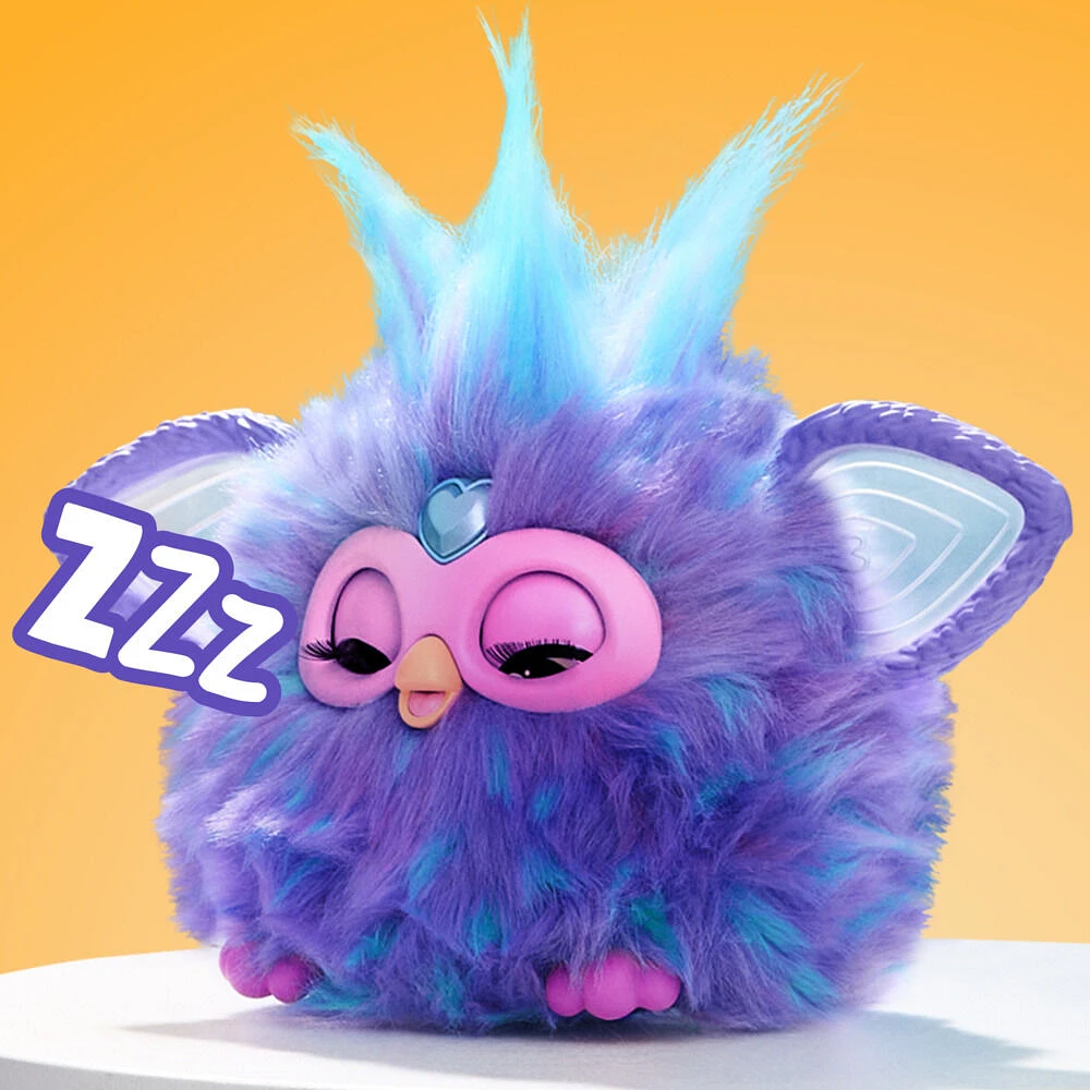 Furby violet peluche interactive - Version anglaise