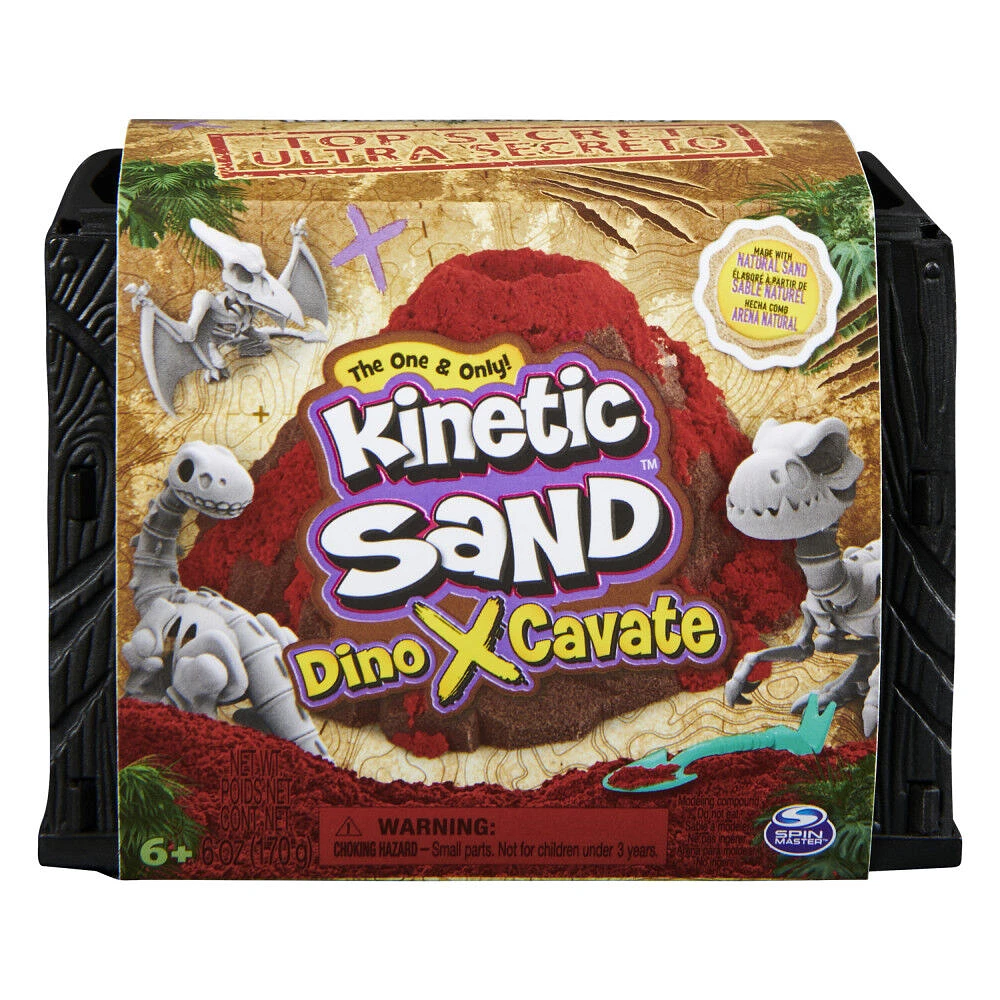 Kinetic Sand, Dino XCavate, élaboré à partir de sable naturel