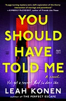 You Should Have Told Me - Édition anglaise