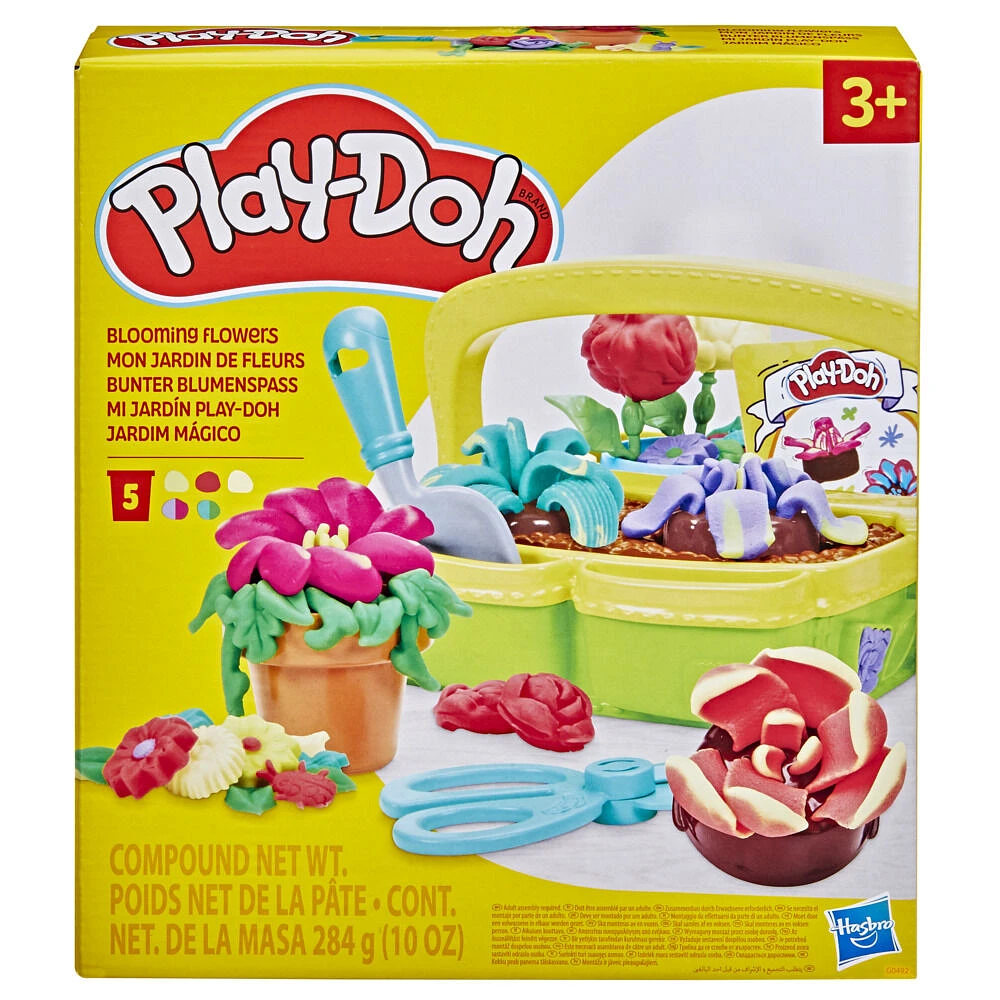 Play-Doh Mon jardin de fleurs, coffret de pâte à modeler