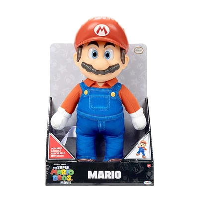 The Super Mario Bros. Movie - 14" Posable Plush - Mario