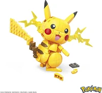 MEGA Pokémon Building Toy Kit Pikachu (211 Pieces) with 1 Action Figure for Kids