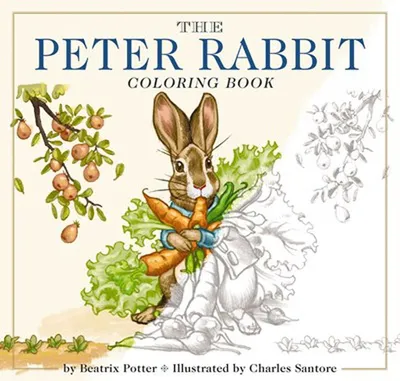 Peter Rabbit Coloring Book - English Edition