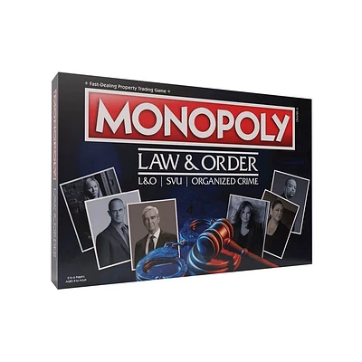 USAopoly MONOPOLY: Law & Order - Édition anglaise