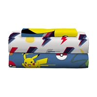 Pokemon "Lightening Bolt" Twin Sheet Set