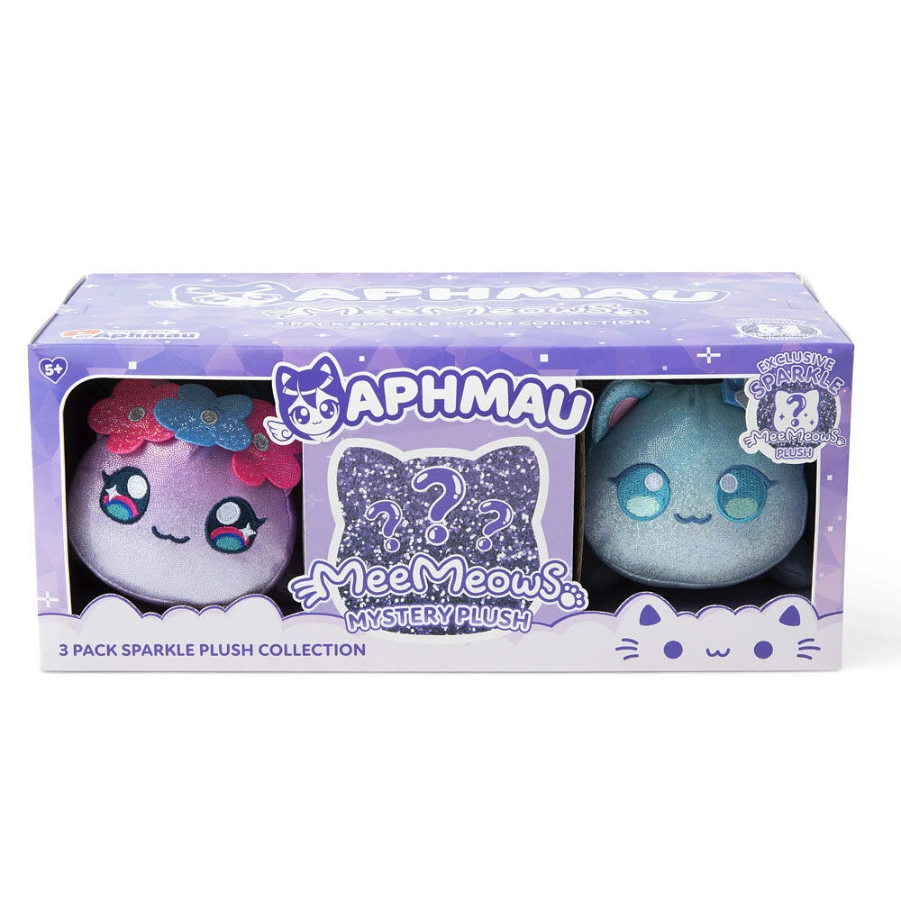 Collection de peluches scintillantes MeeMeow Aphmau de 6 po