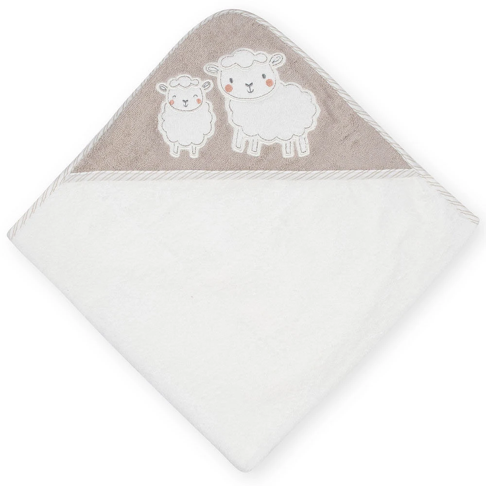 Koala Baby - Little Lamb Woven Hooded Towel - 2 Pack