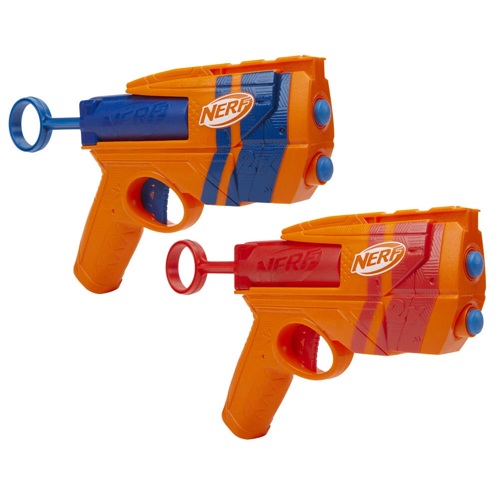 Nerf N Series, Duo Pack de blasters à fléchettes et 12 fléchettes N1