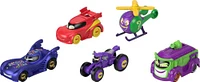 Fisher-Price DC Batwheels 1:55 Scale Vehicle Multipack, Batcast Metal Diecast Cars