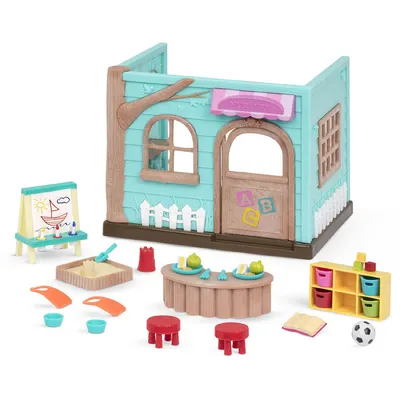 Hoppin' Farmers Market, Shop Playset with Toy Food