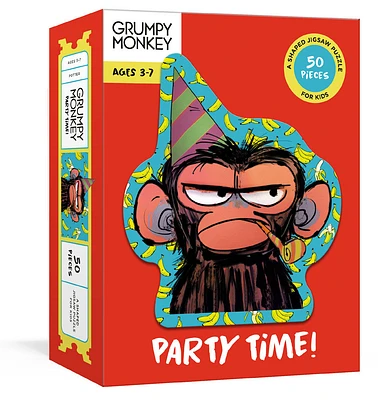 Grumpy Monkey Party Time! Puzzle - Édition anglaise
