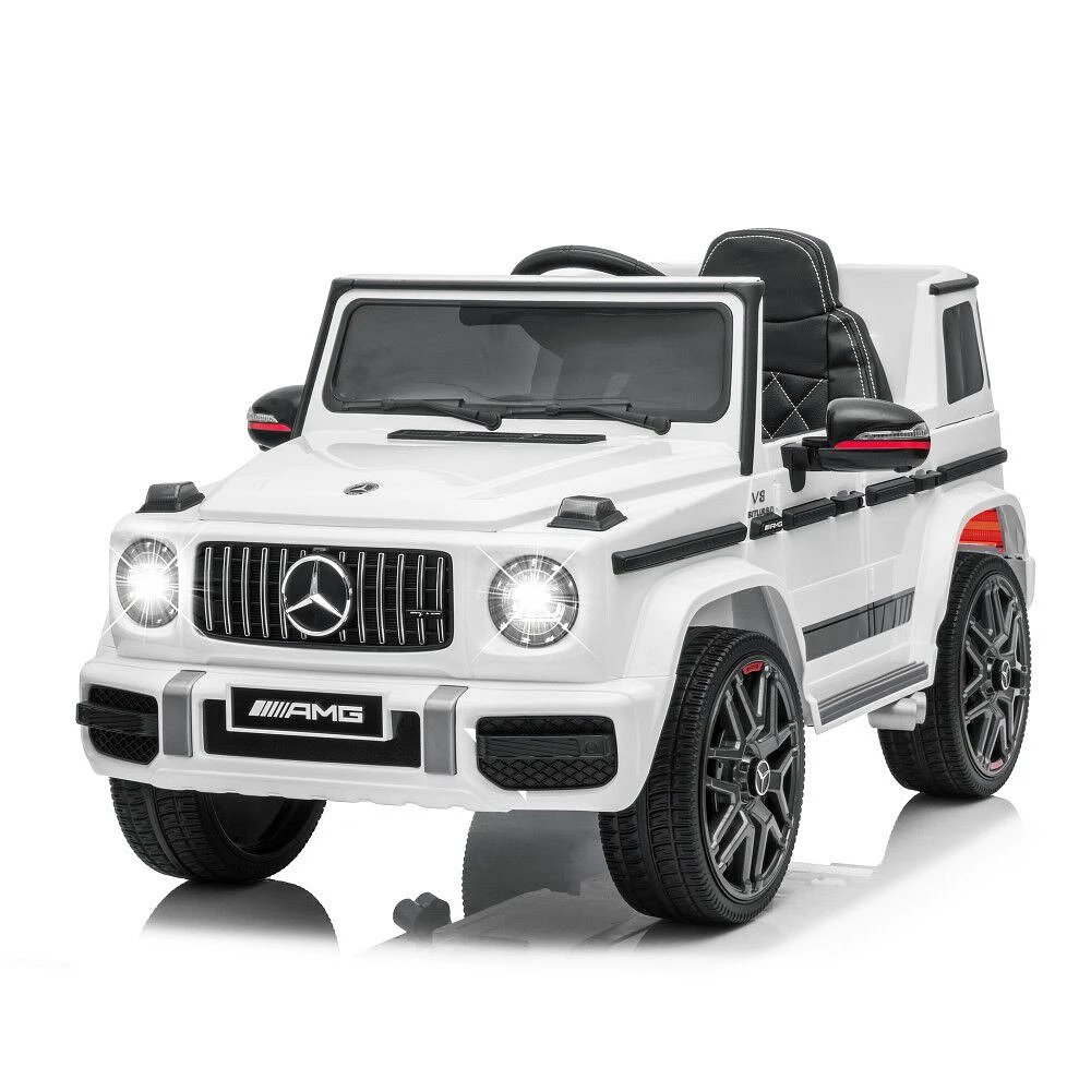 Voltz Toys Mercedes-Benz AMG G63 avec télécommande, blanc