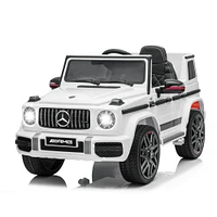 Voltz Toys Mercedes-Benz AMG G63 avec télécommande, blanc