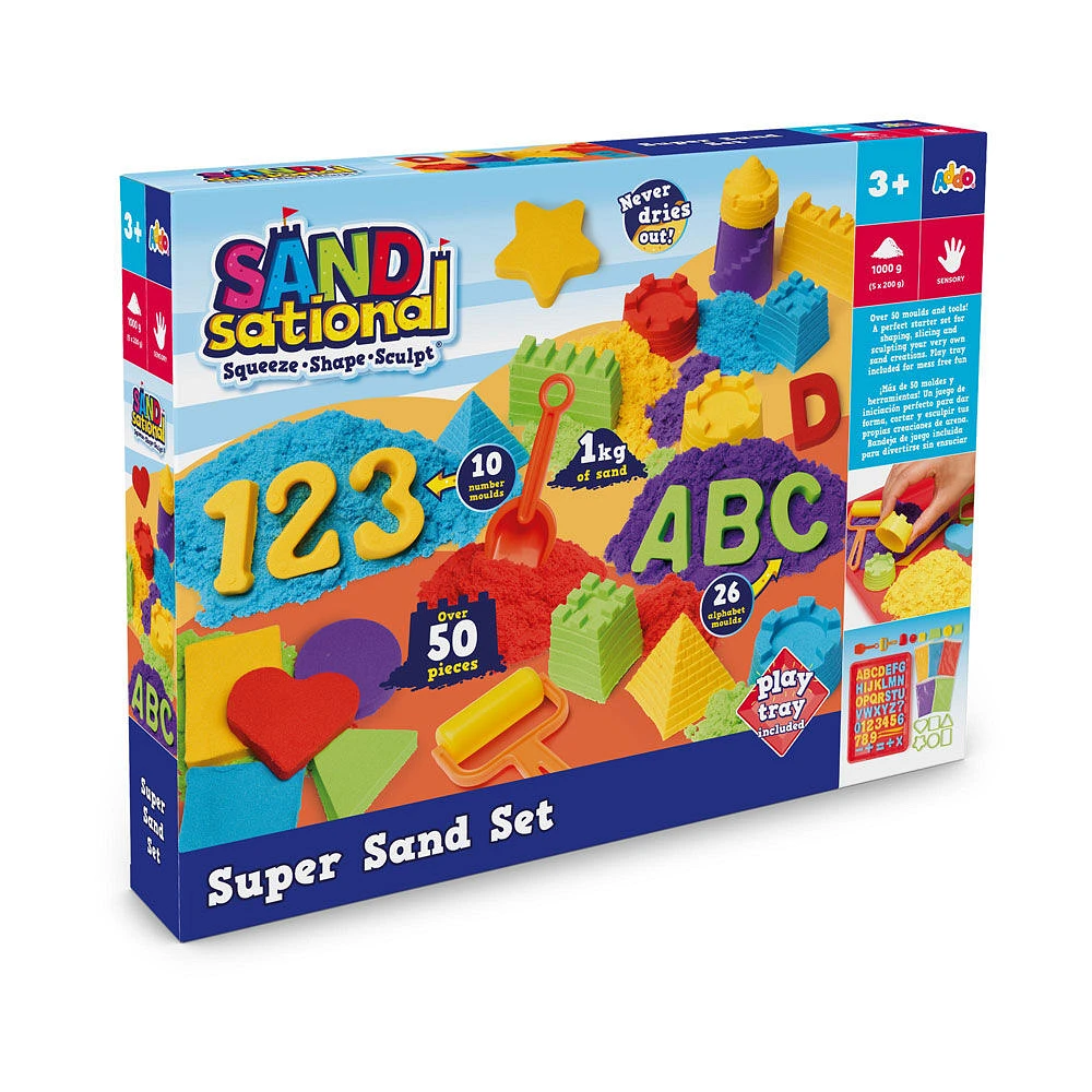 SANDsational Super Sand Set - Notre exclusivité