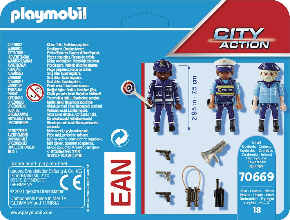 Playmobil - Police Figure Set