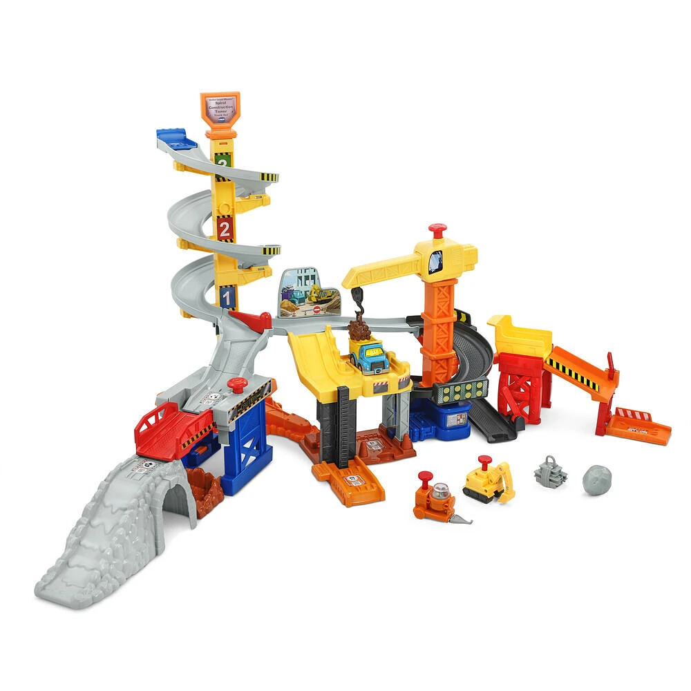 VTech Go! Go! Smart Wheels Spiral Construction Tower - Édition anglaise