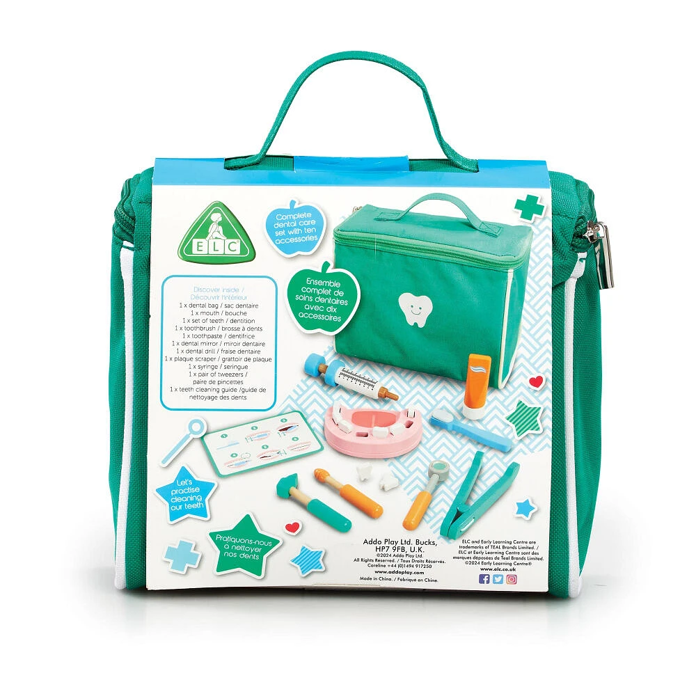 Early Learning Centre mon petit coffret dentiste en bois - Notre Exclusivité