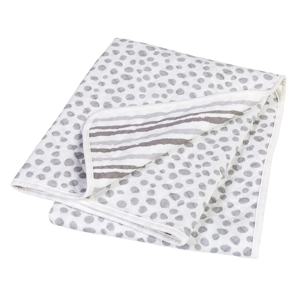 Trend Lab Gray Cloud Knit Blanket