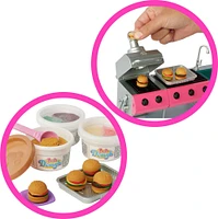Barbie-Coffret Camping-Car de Rêve-avec plus de 60accessoires