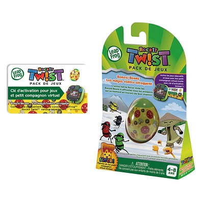 LeapFrog RockIt Twist Game Pack Banzai Beans Showdown - French Edition