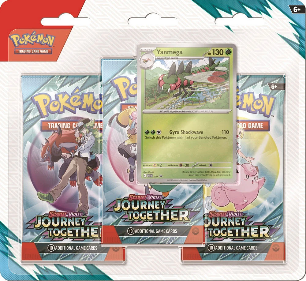 Emballage-coque 3 paquets Écarlate et Violet " Aventures Ensemble " Pokémon - Édition anglaise