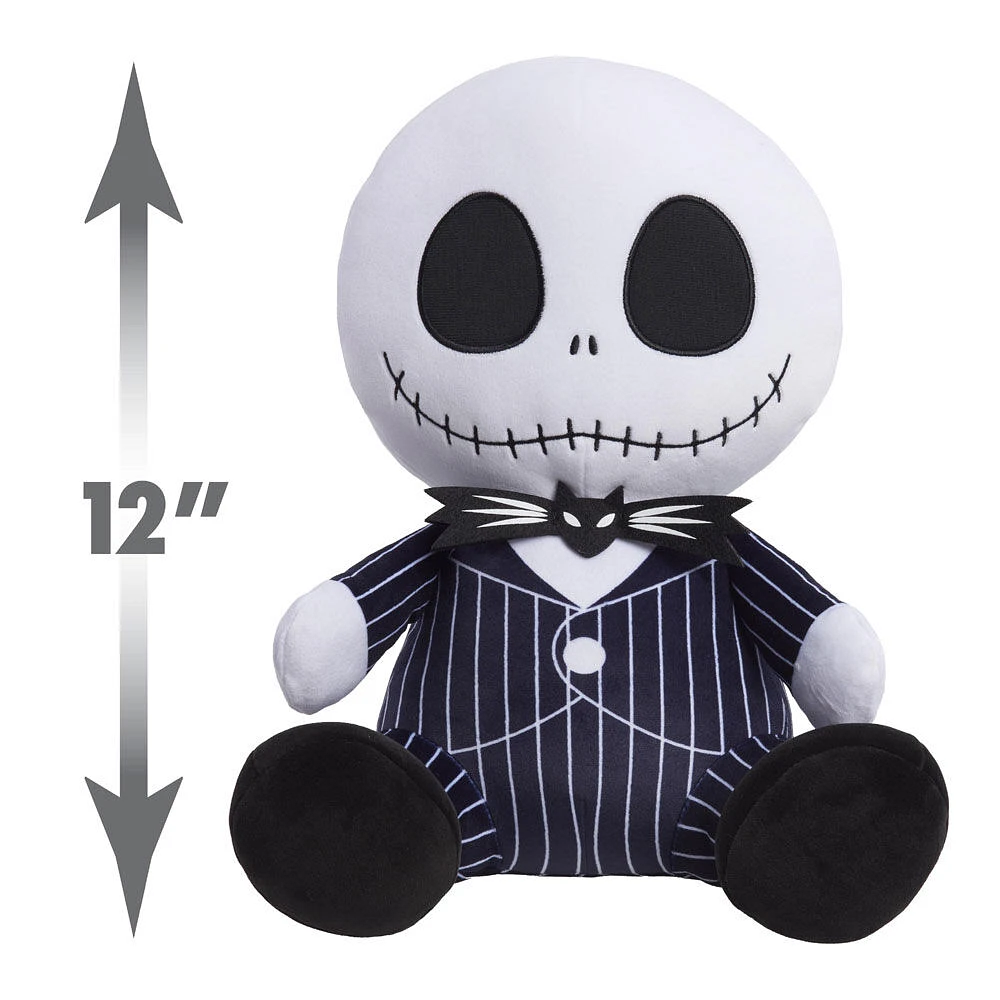 Disney Tim Burton's The Nightmare Before Christmas Jack Skellington Comfort Weighted Plush