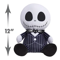 Peluche lestée réconfortante Jack Skellington " L'étrange Noël de M. Jack " de Tim Burton et Disney