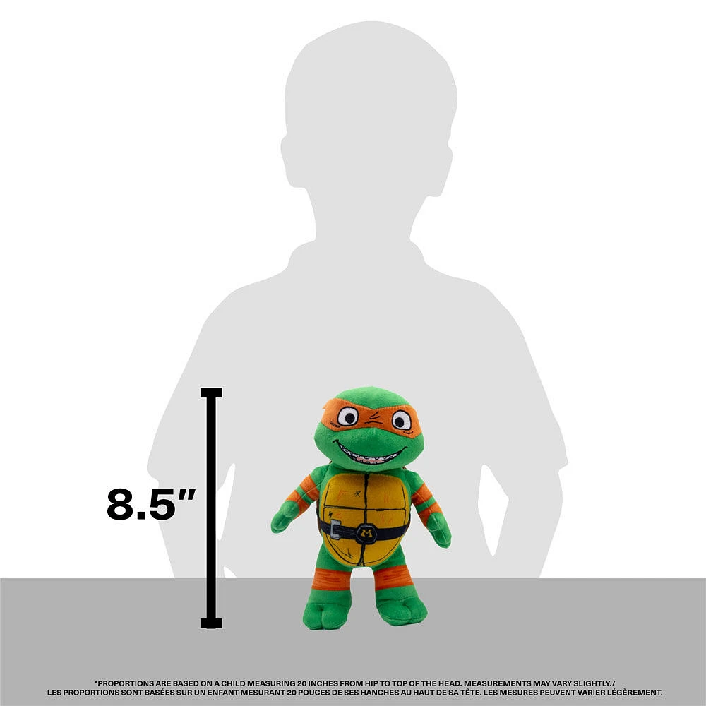 TMNT Mutant Mayhem Movie - Small Plush Michelangelo