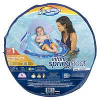 Swimways Sun Canopy Inflatable Infant Spring Float, Shark Design