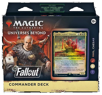 Magic The Gathering: "Fallout" Commander Deck - 1 per order, colour may vary (Each sold separately, selected at Random)